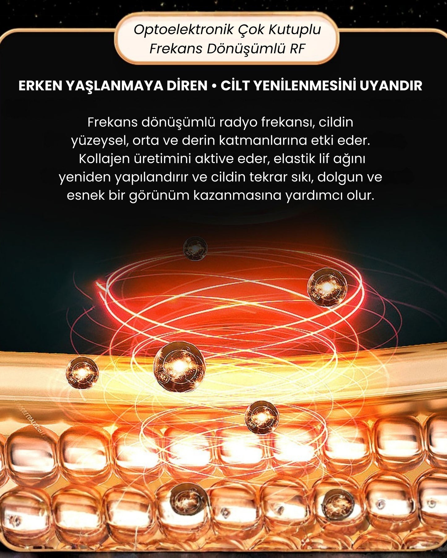 Myvane 6'sı 1 Arada Yüksek Frekanslı Güzellik Cihazı