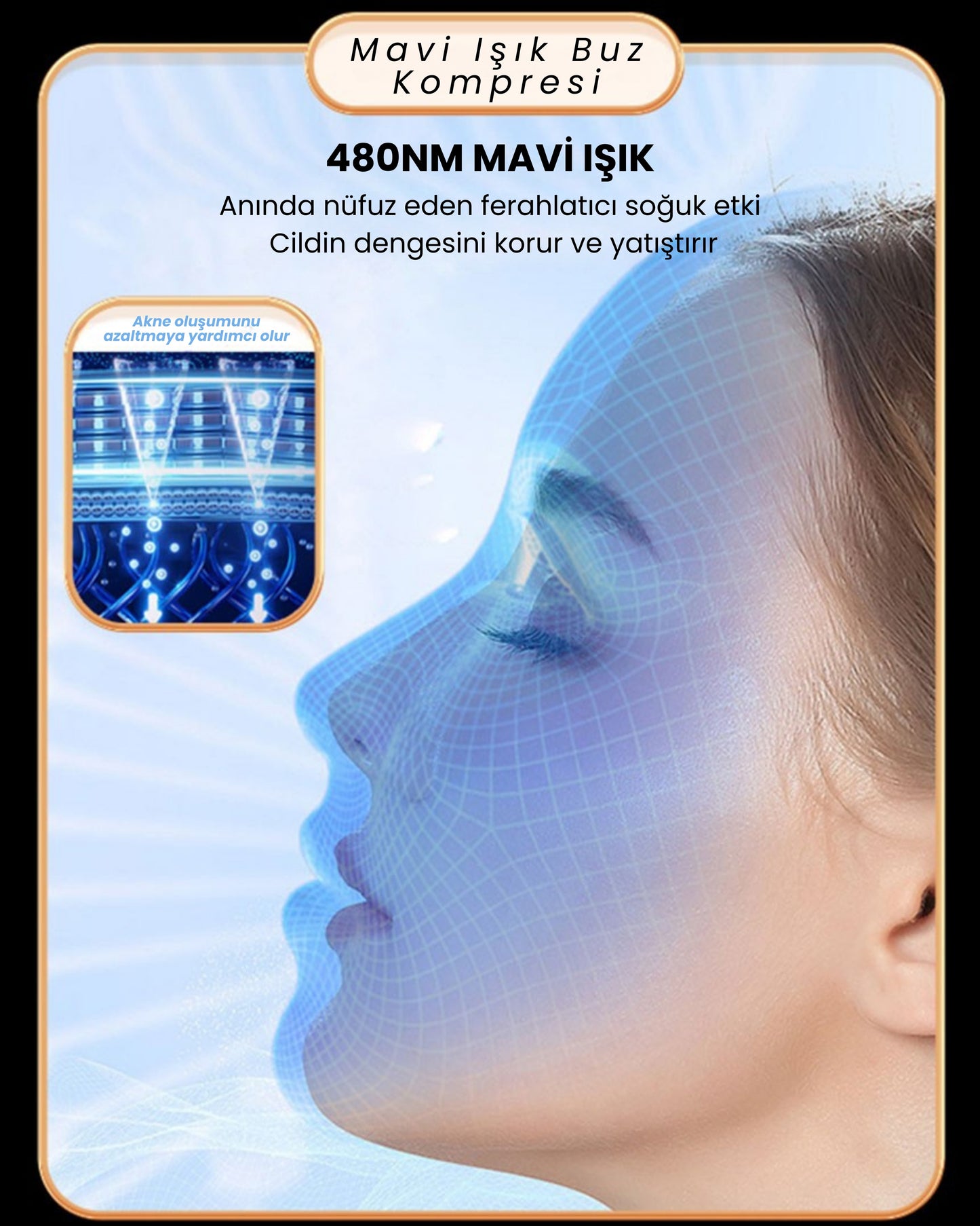 Myvane 6'sı 1 Arada Yüksek Frekanslı Güzellik Cihazı