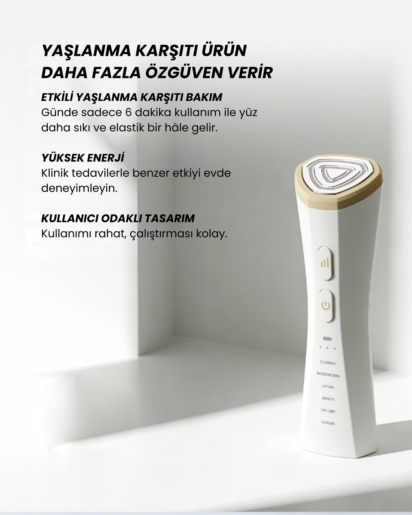 Myvane 6'sı 1 Arada Yüksek Frekanslı Güzellik Cihazı