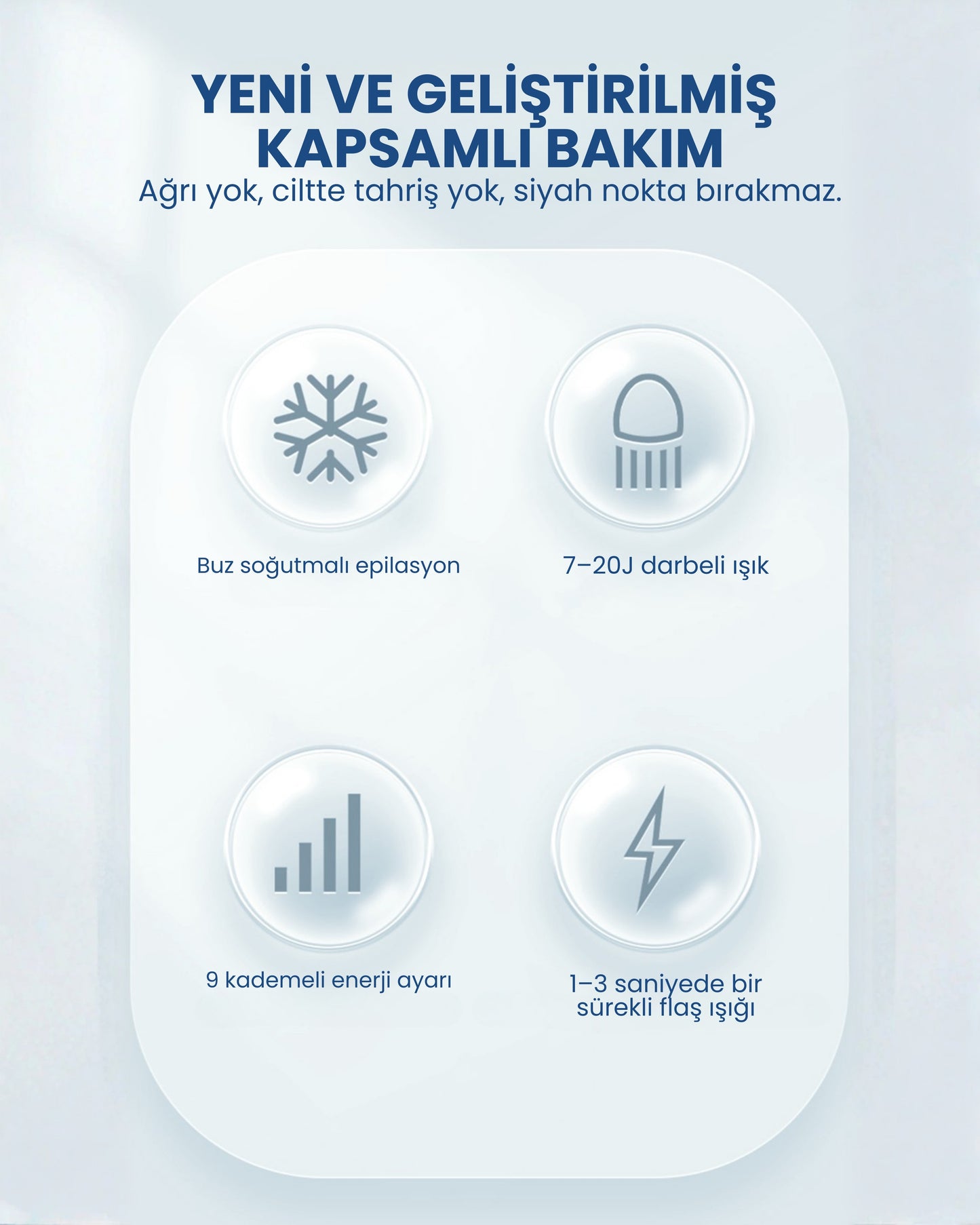 Myvane IPL Buz Başlıklı Lazer Epilasyon Cihazı - 999.999 Atış