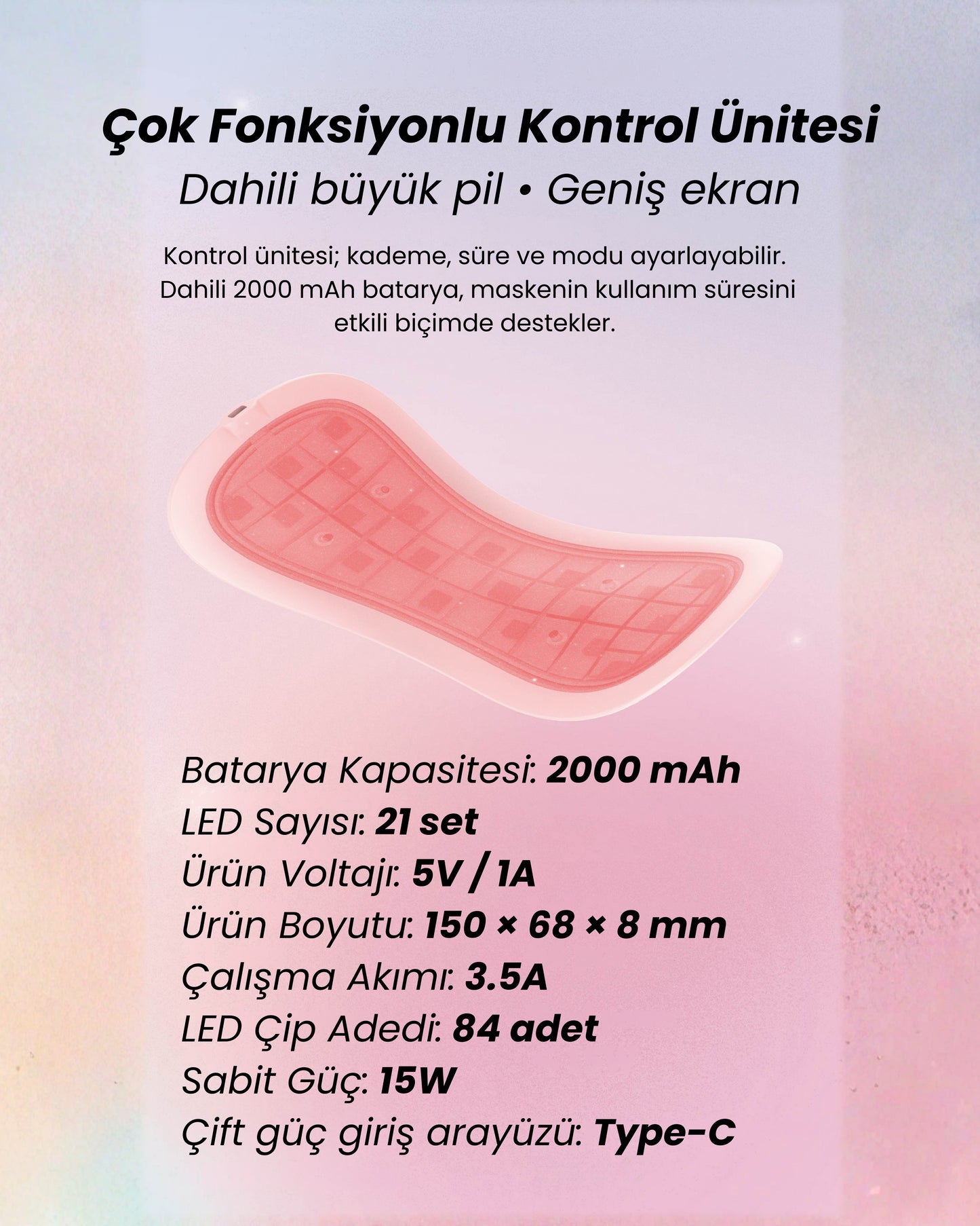 Myvane Hassas Bölge Led Terapi Cihazı - Kadınlara Özel