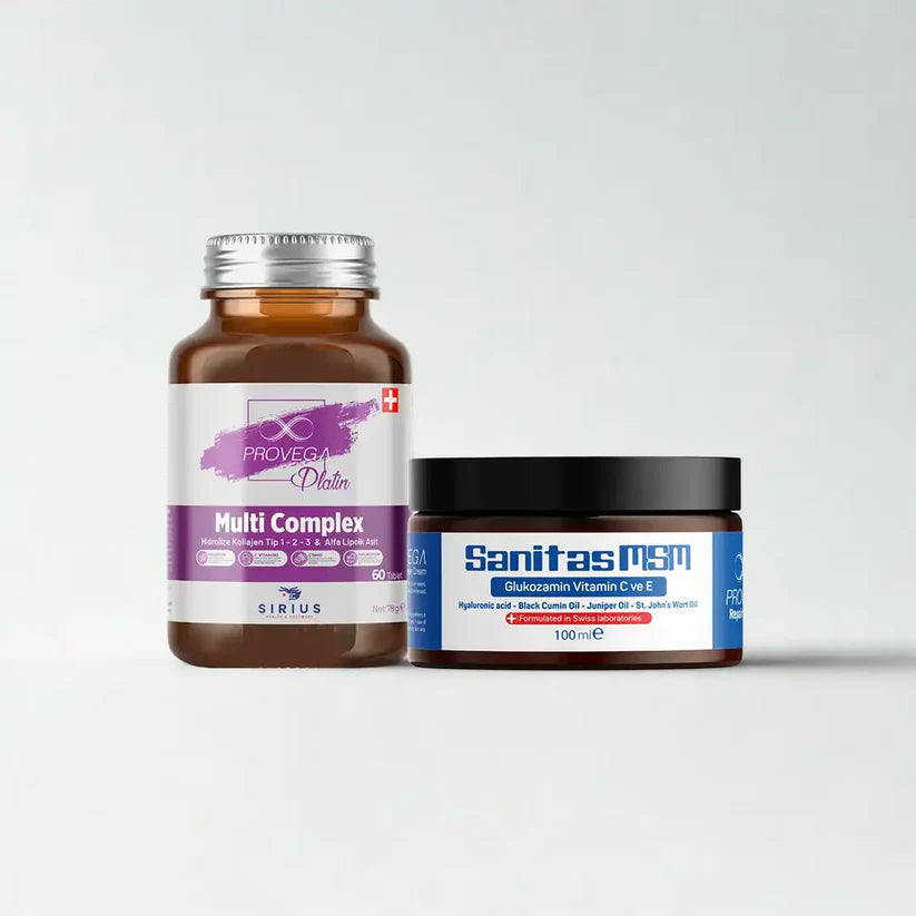 Multi Complex & Sanitas Msm Krem – Provega – Süper 2’li